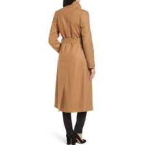 kenneth cole new york fencer melton wool maxi coat